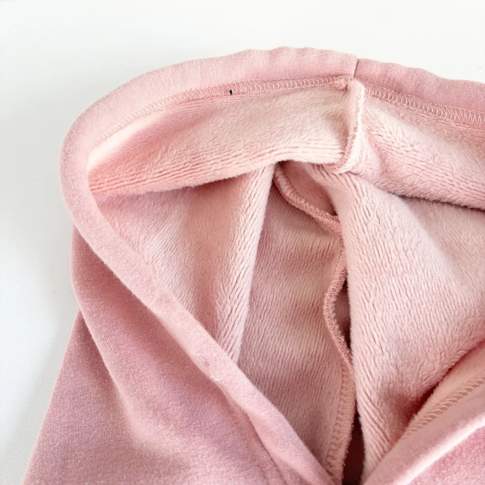Spark Paws Dog Essential Fleece Lined Hoodie Dusty Rose Pink Pet Sweatshirt 2XL